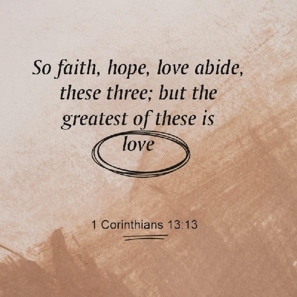 1 Corinthians 13:13