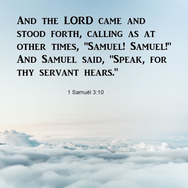 1 Samuel 3:10