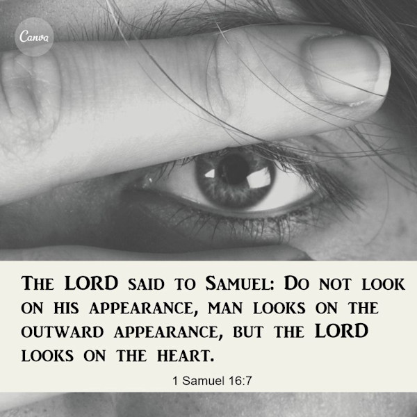 1 Samuel 16:7