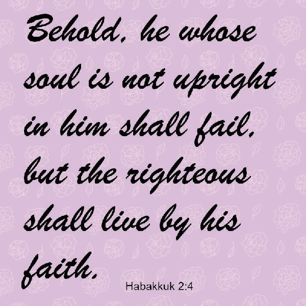 Habakkuk 2:4