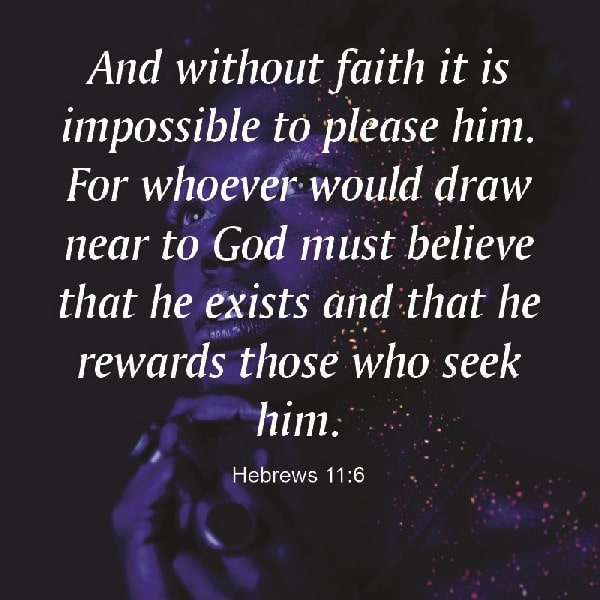 Hebrews 11:6