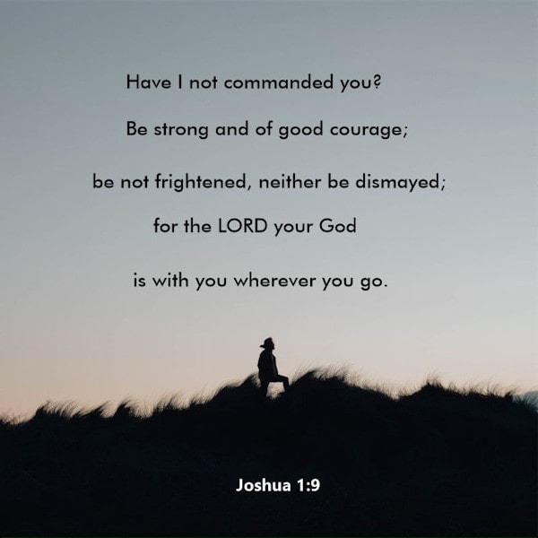 Joshua 1:9