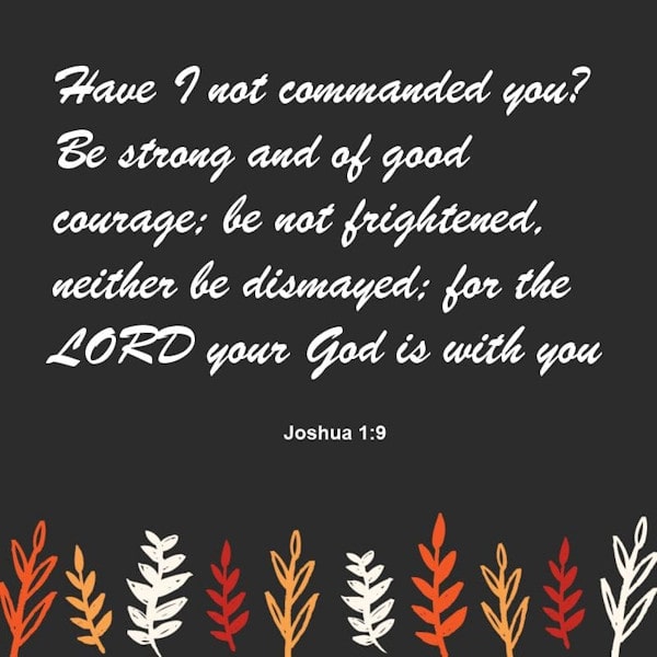 Joshua 1:9