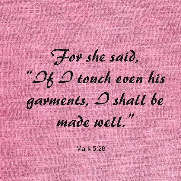 Mark 5:28