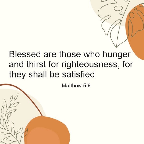 Matthew 5:6