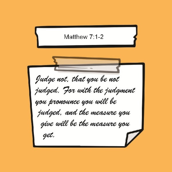 Matthew 7:1-2