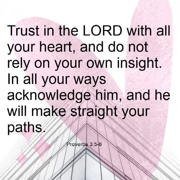 Proverbs 3:5