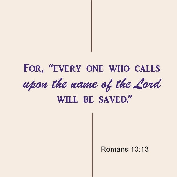 Romans 10:13