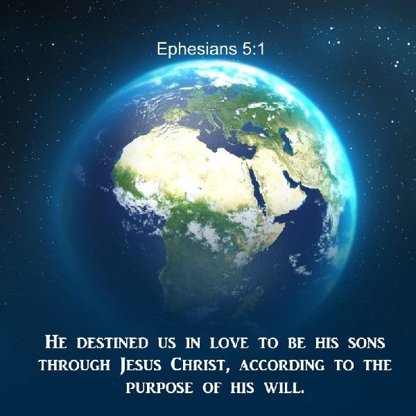 Ephesians 1:5