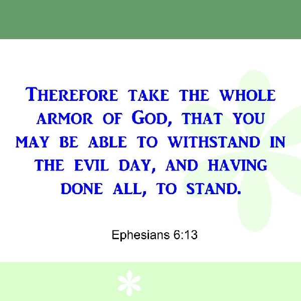 Ephesians 6:13